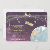 Celestial Star Custom Typography Schattige Unique Kaart (Voorkant)