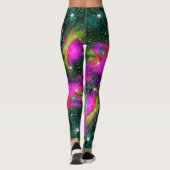 Celestial Star Field All Over Print Leggings (Achterkant)