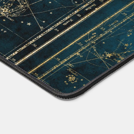 Celestial star map constellation blue gold Melkweg Bureaumat (Hoek)