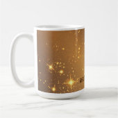 Celestial Star Universe gepersonaliseerd Koffiemok (Links)