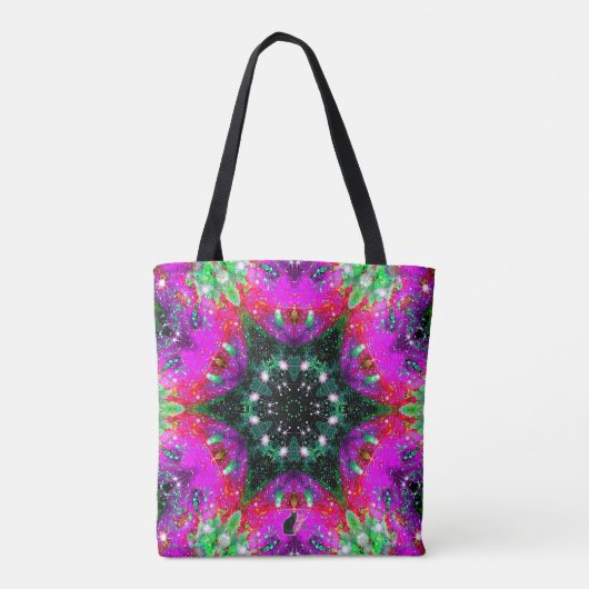 Celestial Stellar Kaleid Tote Bag (Achterkant)