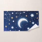 Celestial Sterrennacht Sky Moon & Co Bad Handdoek (Handdoek)