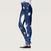 Celestial Sterrennacht Sky Moon & Co Leggings (Links)
