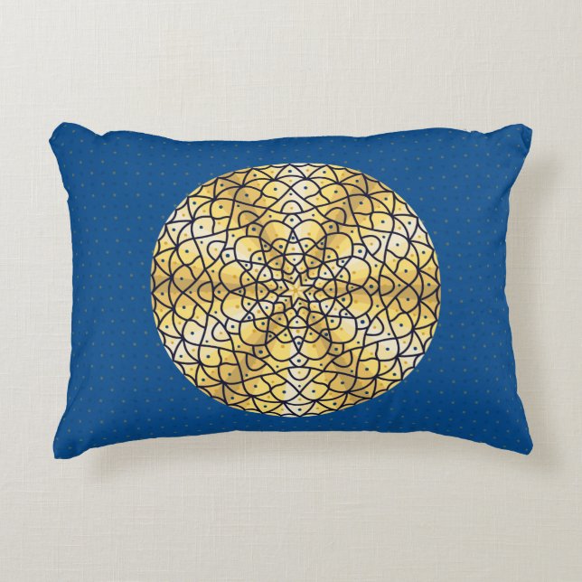 Celestial Sun Accent Pillow Accent Kussen (Voorkant)