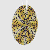 Celestial Sun Acrylornament Ornament (voorkant)