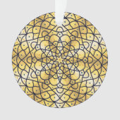 Celestial Sun Acrylornament Ornament (voorkant)