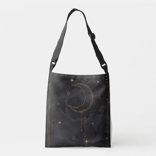 Celestial Sun and Moon Crossbody Tas (Achterkant)