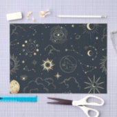 Celestial Sun and Moon Mystical Elements Tissue P Tissuepapier (Craft)