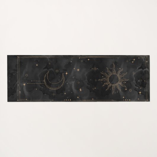 Celestial Sun and Moon Yoga Mat (Achterkant (horizontaal))