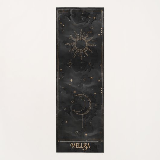Celestial Sun and Moon Yoga Mat (Voorkant)