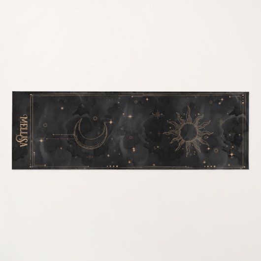 Celestial Sun and Moon Yoga Mat (Voorkant (horizontaal))