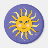 Celestial Sun Art Magnet (Voorkant)