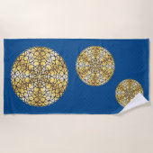 Celestial Sun Beach Towel Strandlaken (Voorkant)