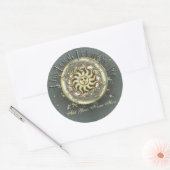 Celestial Sun Bookplate Stickers (Envelop)