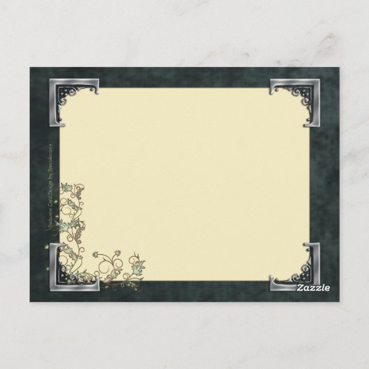 Celestial Sun Briefkaart (Achterkant)