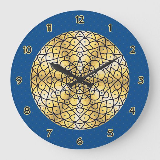 Celestial Sun Clock Grote Klok (Voorkant)