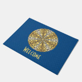 Celestial Sun Doormat Deurmat (Schuin)