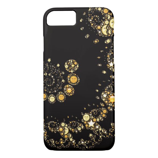 Celestial sun emoji symbool emojis hipster Case-Mate iPhone case (Achterkant)