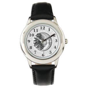 Celestial Sun en Moon Horloge