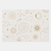 Celestial Sun en Moon Inpakpapier Vel (Voorkant 3)