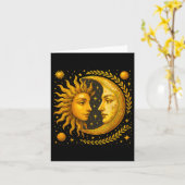 Celestial Sun en Moon Kaart (Gele Bloem)