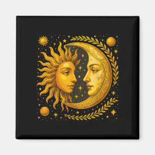 Celestial Sun en Moon Magneet