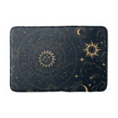 Celestial Sun en Moon Mystical Badmat (Voorkant)