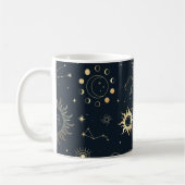 Celestial Sun en Moon Mystical Koffiemok (Links)