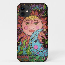 Celestial Sun en Moon Print