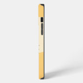Celestial Sun Face Colorblock Monogram iPhone Hoesje (Linkerkant)
