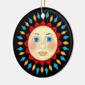 Celestial Sun Face Ornament (Links)