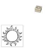 Celestial Sun Lijst Summer Journalbooking Rubberstempel (Gestempeld)
