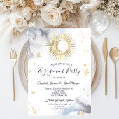 Celestial Sun, maan, sterren Kaart