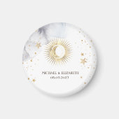 Celestial Sun, maan, sterren Magneet (Voorkant)