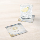 Celestial Sun, maan, Waterverf sterren Kartonnen Onderzetters (Insitu)