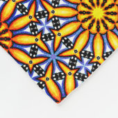 Celestial Sun Mandala Fleece Deken (Hoek)