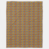 Celestial Sun Mandala  Fleece Deken (Voorkant)