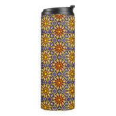 Celestial Sun Mandala Thermosbeker (Gedraaid links)