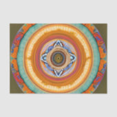 Celestial Sun Mandala Tissuepapier (Voorkant)