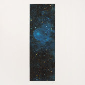 Celestial Sun Monogram Naam Glitter Navy Cool Yogamat (Achterkant)