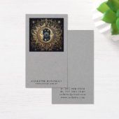 Celestial Sun Moon Kraft Sieraden Display Visitekaartje (Bureau)