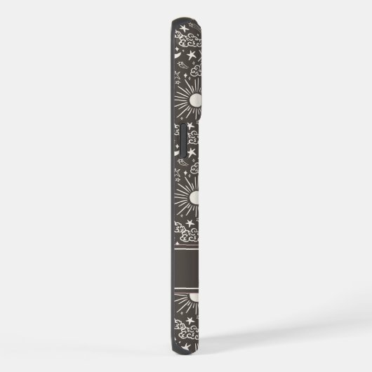 Celestial Sun & Moon Phone Case | Custom Name iPhone Hoesje (Rechterkant)