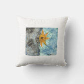Celestial Sun Moon Pillow Kussen (Achterkant)