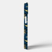 Celestial Sun Moon Stars Blue Gold Tarot  Case-Mate iPhone Case (Achterkant / Rechts)