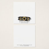 Celestial Sun Moon Stars Oorbel Display Kaart (Voorkant /achterkant)