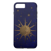 Celestial Sun Moon Sterrennacht Case-Mate iPhone Case (Achterkant)