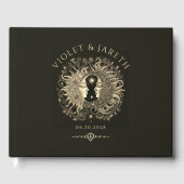 Celestial Sun Moon Wedding Gastenboek (Voorkant)