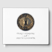 Celestial Sun Moon Wedding Gastenboek (Voorkant)