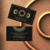 Celestial Sun Moon Yoga Instructor Visitekaartje