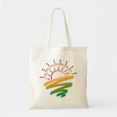 Celestial Sun Tote Bag (Voorkant)